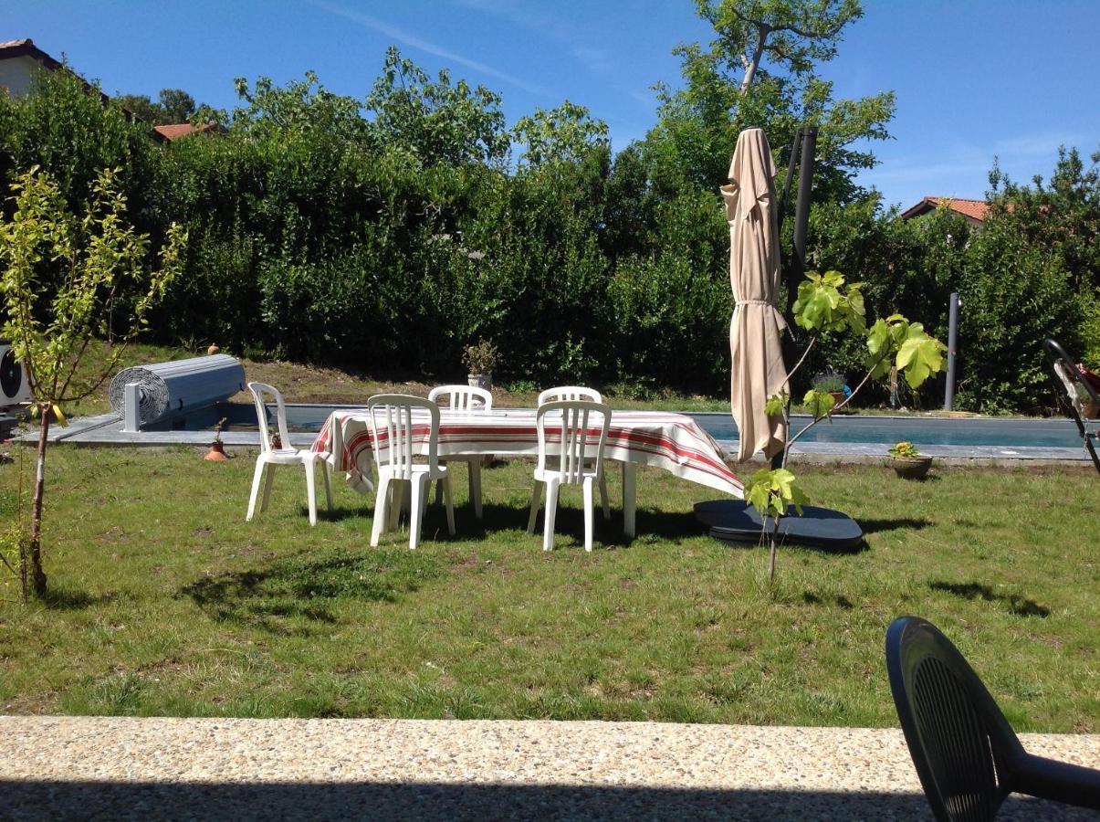 Chambre Double Avec Salle De Bain Privative Hendaye Bagian luar foto