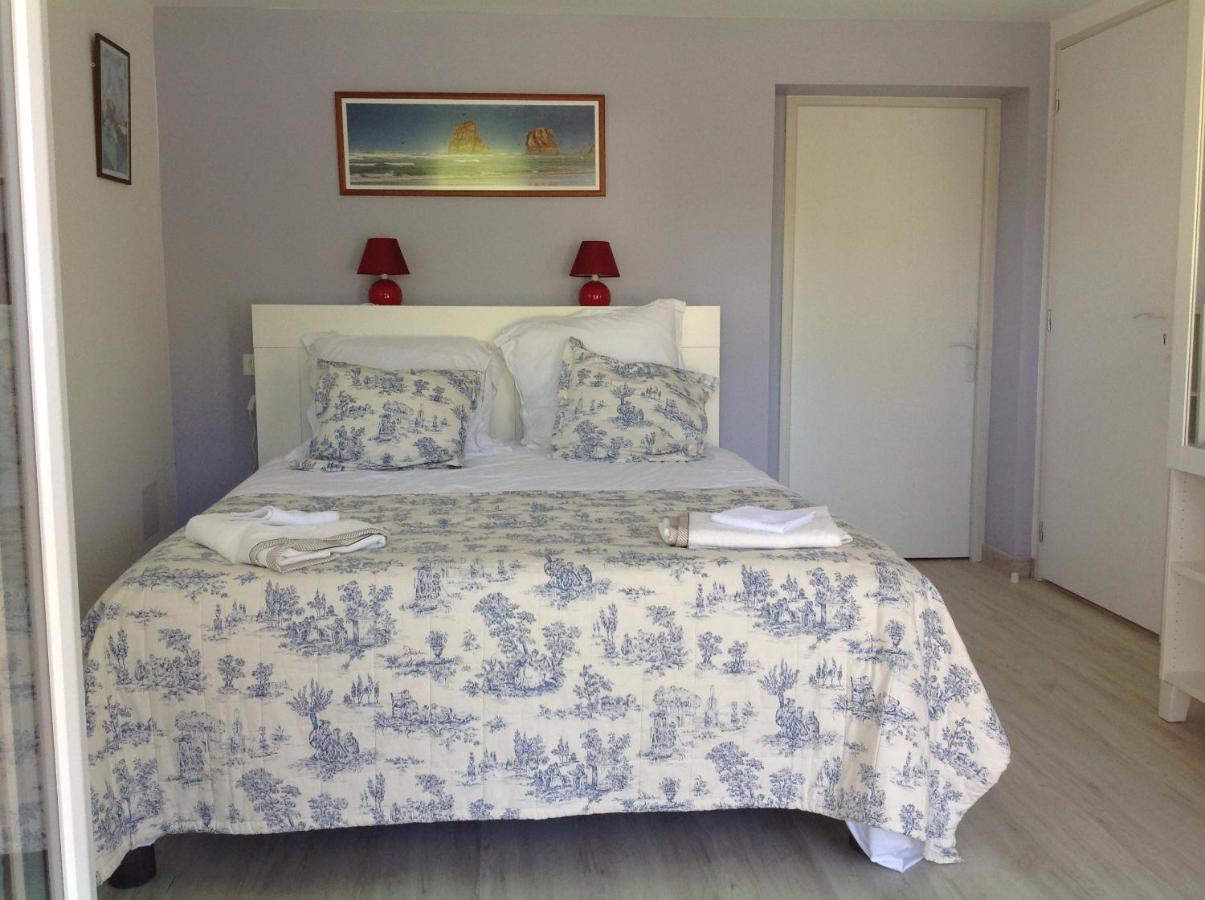 Chambre Double Avec Salle De Bain Privative Hendaye Bagian luar foto